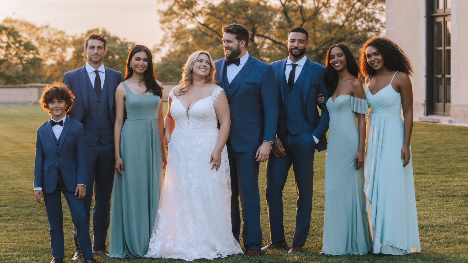 Coordinating Mismatched Bridesmaid Dresses