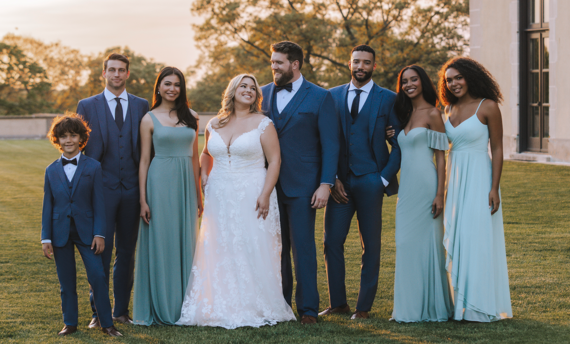 Coordinating Mismatched Bridesmaid Dresses