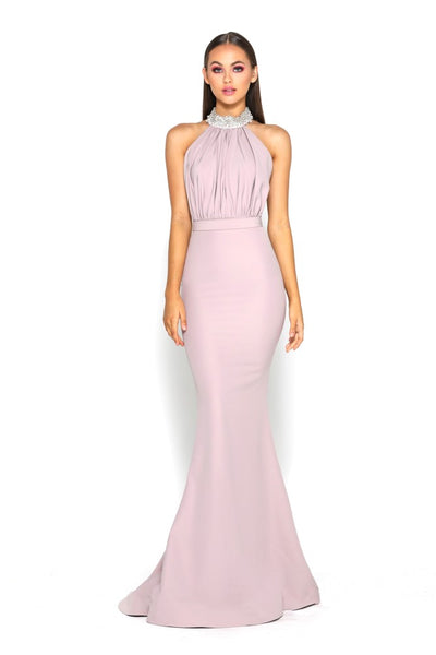 AMANDA GOWN DARK STONE
