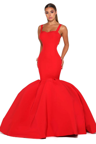 CLEOPATRA GOWN RED