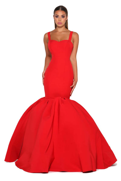 CLEOPATRA GOWN RED