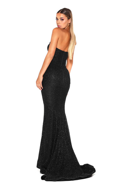 TYRA GOWN BLACK