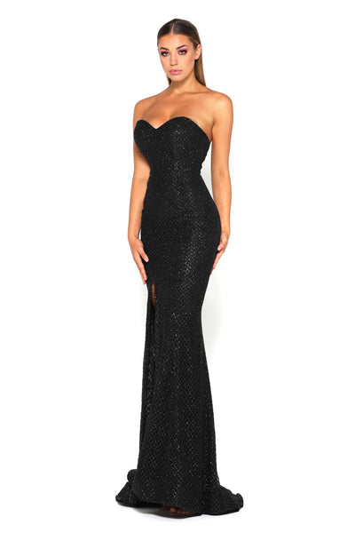 TYRA GOWN BLACK