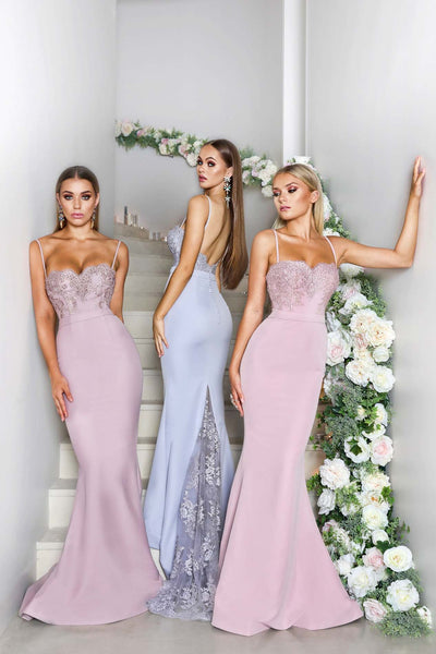 BRIAR ROSE WITH LACE TRAIN ICE