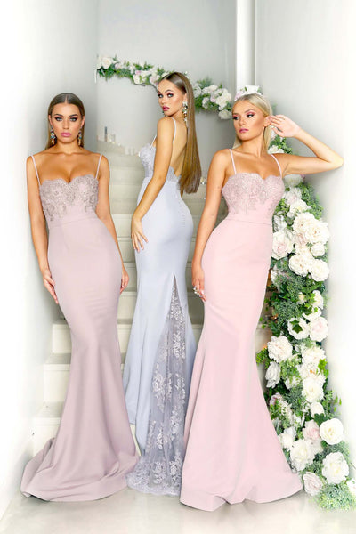 BRIAR ROSE WITH LACE TRAIN STONE