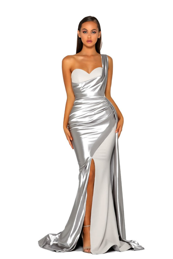 PS5021 GOWN SILVER