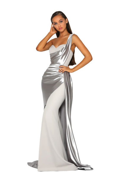 PS5021 GOWN SILVER