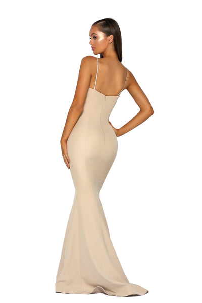 PS5024 GOWN CHAMPAGNE