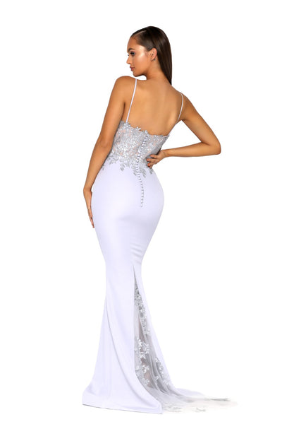 PS5025 GOWN SILVER