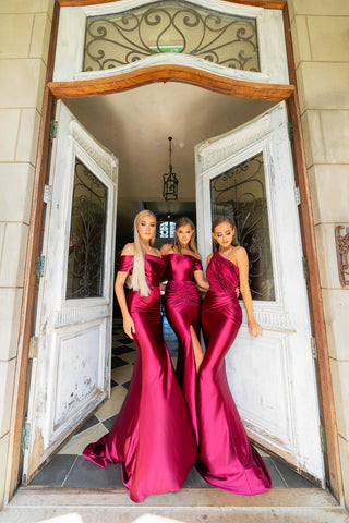 PS5042 GOWN RED